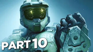 HALO INFINITE Campaign Walkthrough Gameplay Part 10 - THE SPIRE (FULL GAME)