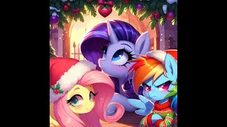 Santa Baby (AI Cover) - Fluttershy, Rarity (feat. Rainbow Dash)