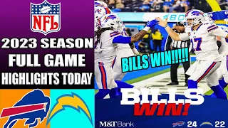 Bills vs Chargers [FULL GAME HIGHLIGHTS] WEEK 16 12/23/2023 | NFL HighLights TODAY 2023