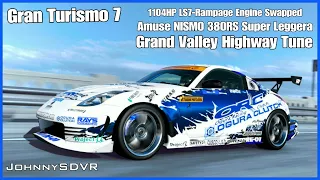 Gran Turismo 7 - Amuse NISMO 380RS Super Leggera - Grand Valley Tune - 1104HP LS7-Rampage Engine!