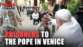 🎭VENICE | Prisoners to the Pope in Venice: “Your visit will bring us many blessings”