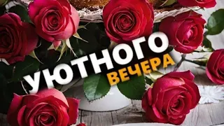 Хороший вечер проведи, с улыбкой лёгкой отдохни♥️ Доброго вечера 💙💜