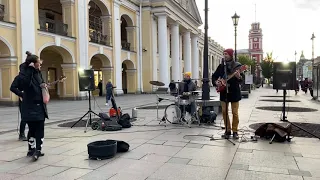 Уличные музыканты в Санкт-Петербурге 38