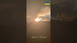 belgorod russia burning critical infrastructure facility