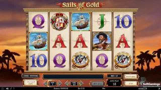 Play'n GO - Sails of Gold - Gameplay Demo