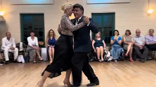Claudio Villagra & Helena Fernández🪗Vals. Tango Brilliante. Maryland. July 23, 2923