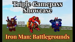 Gamepass Showcase In Iron Man: Battlegrounds!