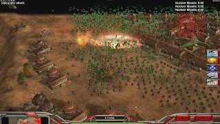 CHINA Tank - Command & Conquer Generals Zero Hour - 1 vs 7 HARD Gameplay