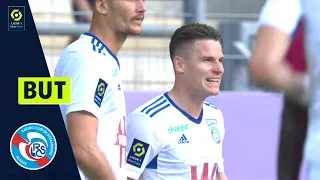 But Kévin GAMEIRO (28' - RCSA) MONTPELLIER HÉRAULT SC - RC STRASBOURG ALSACE (1-1) 21/22