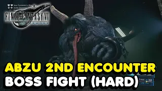 Final Fantasy 7 Remake - Abzu 2nd Encounter Boss Fight [Hard Difficulty]