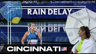 THE STUPIDEST MATCH IN CAREER. RAIN DELAY WITH SABALENKA. GOT SICK. BIRTHDAY IN OHIO