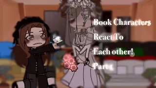 Book Characters React To Each Other || Part 1 || Twilight Saga Gacha || Gacha React || Og?? (Idk)