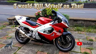 ⚠️ "I`d Kill Myself on That!" ⚠️ 🏍 YZF1000R ~ Thunderace. 🏍