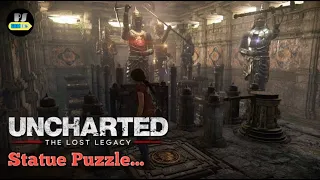 UNCHARTED The Lost Legacy - STATUES PUZZLE SOLUTION |(PS4 Pro)