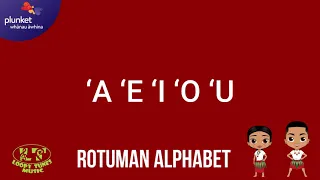 Rotuman Alphabet