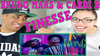 Bruno Mars - Finesse (Remix) [Feat. Cardi B] [Official Video] REACTION