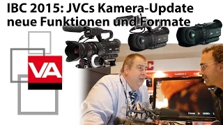 IBC 2015: JVC Kamera-Update für GY-LS300, HM170 und HM200