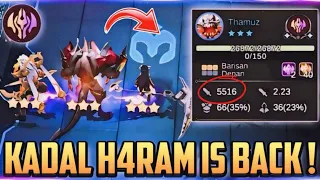 THAMUZ IMMORTAL + YUKI 3 MODE H4RAM ❗ COMBO MAGIC CHESS TERKUAT UPDATE TERBARU