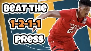 Beat the 1-2-1-1 Diamond Press Basketball Defense