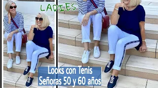 CÓMO USAR TENIS O DEPORTIVAS A LOS 50 Y 60 AÑOS ZAPATILLAS DEPORTIVAS PARA SEÑORAS DE 50 Y 60 AÑOS