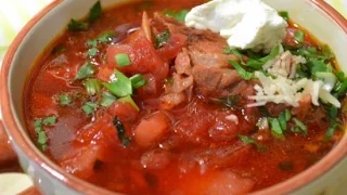 Борщ в мультиварке - скороварке (Borscht).