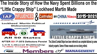 The Inside Story of How the Navy Spent Billions on the “Little Crappy Ship” Lockheed Martin Made