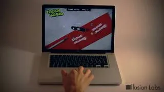 Multitouch Touchgrind gaming on a MacBook