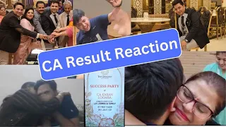 CA Result Reaction                                           #ca #caresults #icai #castudents