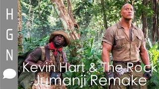 Kevin Hart and The Rock in Jumanji Sequel