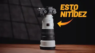 ¿QUÉ LOCURA DE ÓPTICA ES ESTA? 🤯 | Sony 300mm 2.8 GM OSS + Sony a1