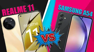 Броскость и классика | Сравнение Realme 11 4G и Samsung A54