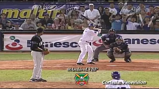 Hit de Tomas Perez y Magallanes deja en el terreno al Caracas - Temporada 2005-2006 LVBP  ⚾🔥