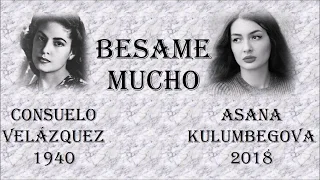 BESAME MUCHO. Замечательное исполнение, оригинальный видеоряд.