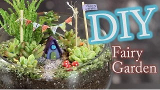 DIY Fairy Garden and Terrarium