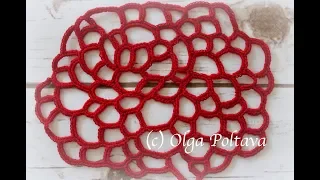 How to Crochet Freehand, Freestyle Lace, Crochet Video Tutorial