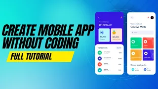 How to create Mobile App without coding using AppGyver (Full Tutorial)