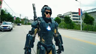IronMan Put Suit !钢铁侠盔甲自动附着身体