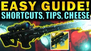 Destiny 2: EASY WHISPER GUIDE! - Shortcuts, Tips, & Cheese! | Black Spindle