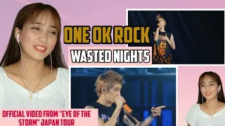 ONE OK ROCK - Wasted Nights [Official Video from "EYE OF THE STORM" JAPAN TOUR] REACTION VIDEO