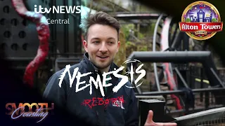 Nemesis Reborn on ITV Central News - 14/03/2024 including POV footage