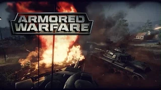 Armored Warfare 2015 - Abbot again on Port Storm Map