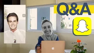 Our 1st Q&A: All About Evan Spiegel
