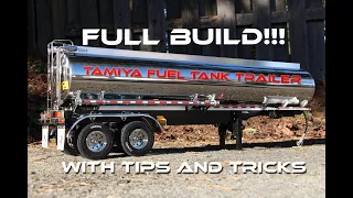 Tamiya Fuel Tank Trailer - Part 2 - A step-by-step build!