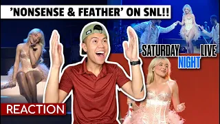 Sabrina Carpenter - 'Feather' & 'Nonsense' Saturday Night Live Performance REACTION