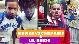 6ix9ine s’attaque à Chief Keef et Lil Reese salement et leur manque de respect