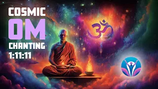 COSMIC OM CHANTING | Powerful Connection with the #Universe | with #Bonfire | #Meditation | 1:11:11