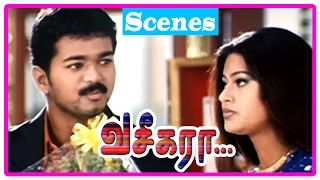 Vaseegara Tamil Movie | Scenes | Vijay fights goons | Sneha challenges Vijay | Gayatri Jayaraman