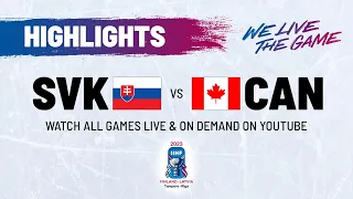 Highlights | Slovakia vs. Canada | 2023 #IIHFWorlds