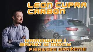 Leon Cupra Carbon | Hamownia i braki w mocy  | Pierwsze wrażenie