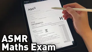 [ASMR] I Sat a High School Maths Exam
